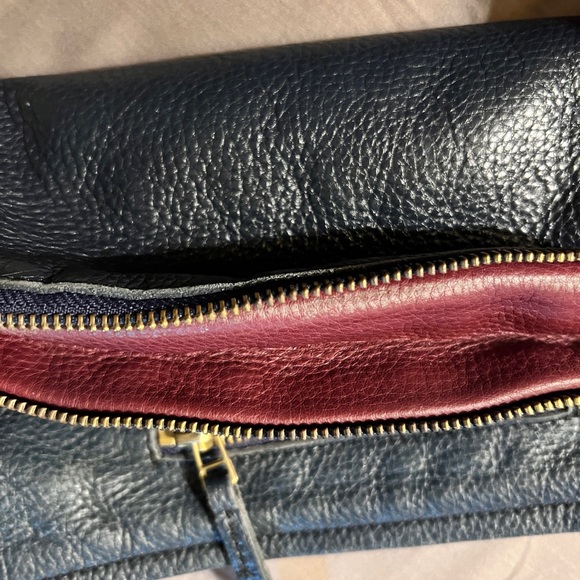 Navy Blue Roots Purse - Picture 8 of 12